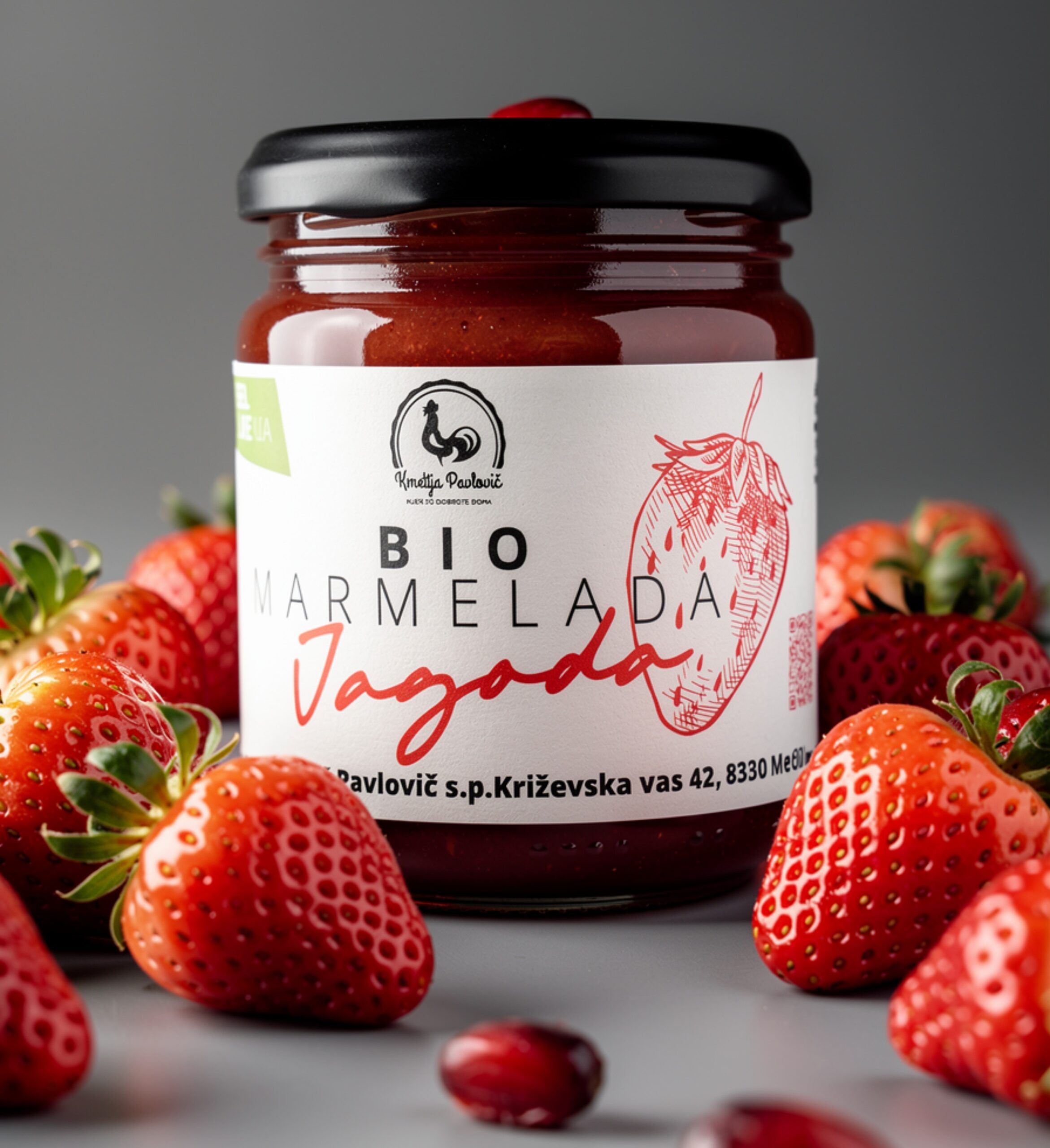 Jagodna marmelada 212 ml