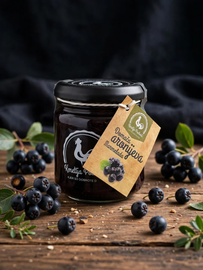 Aronijeva marmelada 212 ml