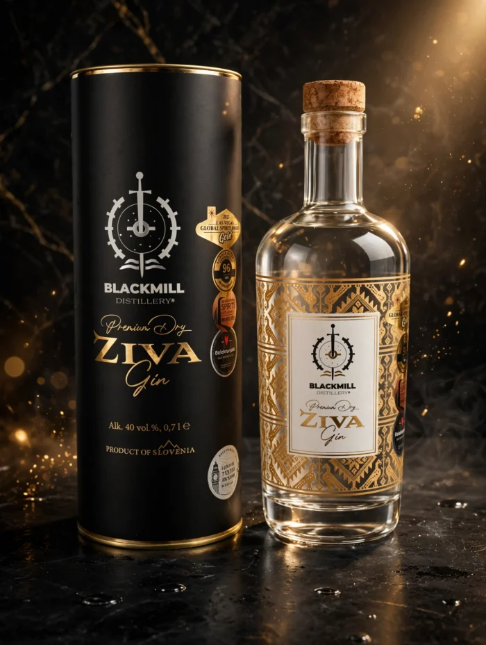 Živa Gin - darilna embalaža 700 ml