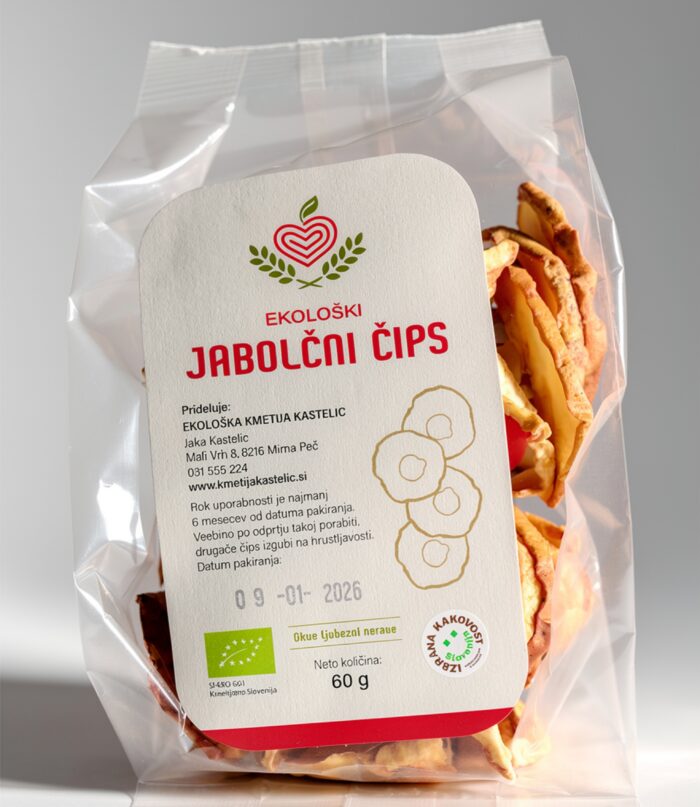 EKO Jabolčni čips 60g