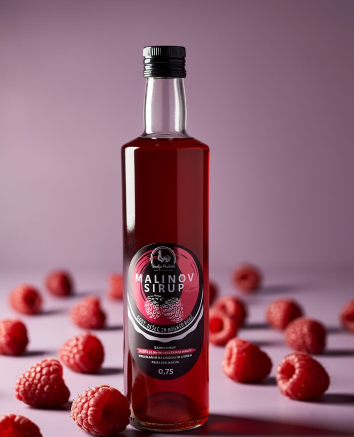 Malinin sirup 750 ml