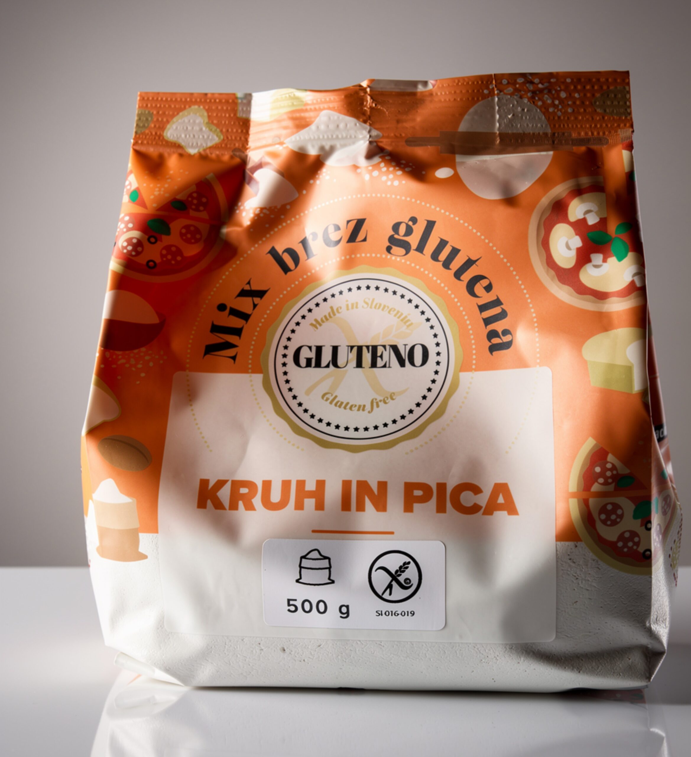 MIX za peko - Kruh in pica brez glutena 500g