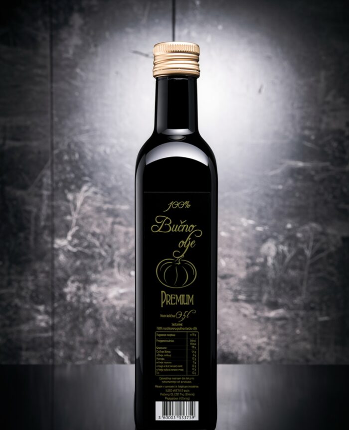 Bučno olje Premium 100% 500ml