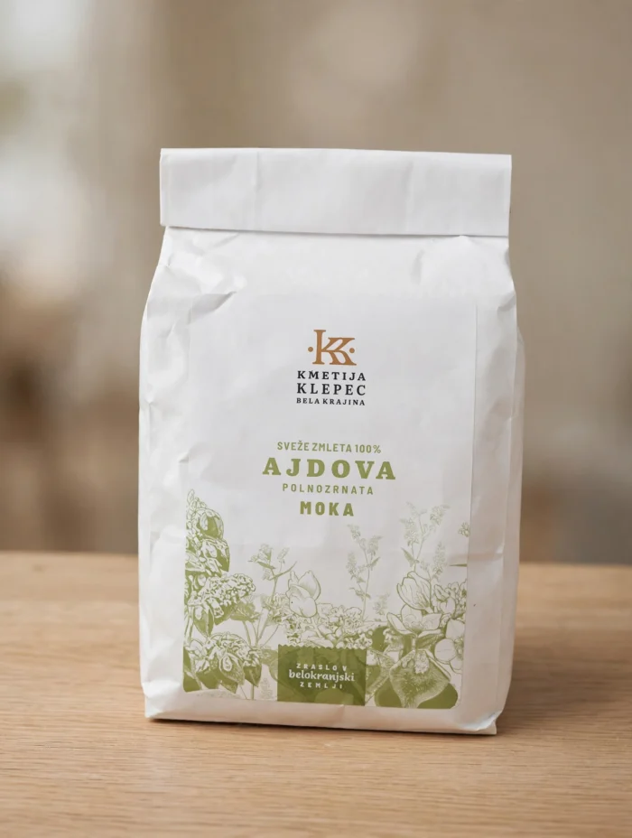 Polnozrnata ajdova moka 1 kg