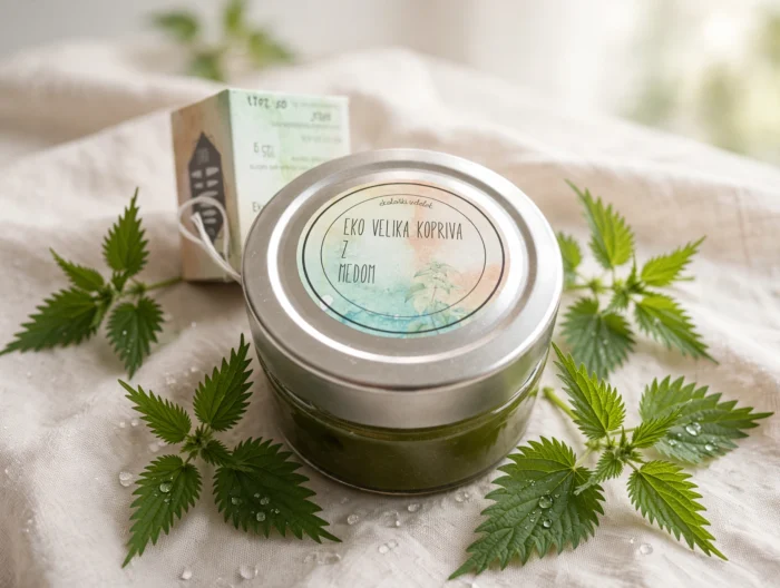 EKO velika kopriva z medom 125g