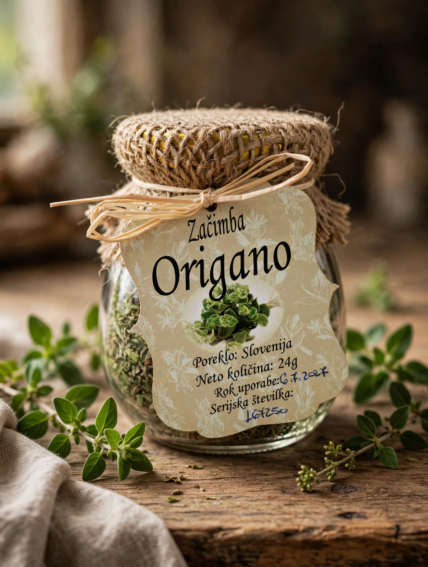 Začimba Origano 24g