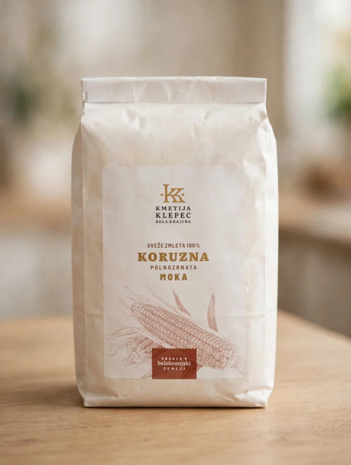 Polnozrnata koruzna moka 1 kg