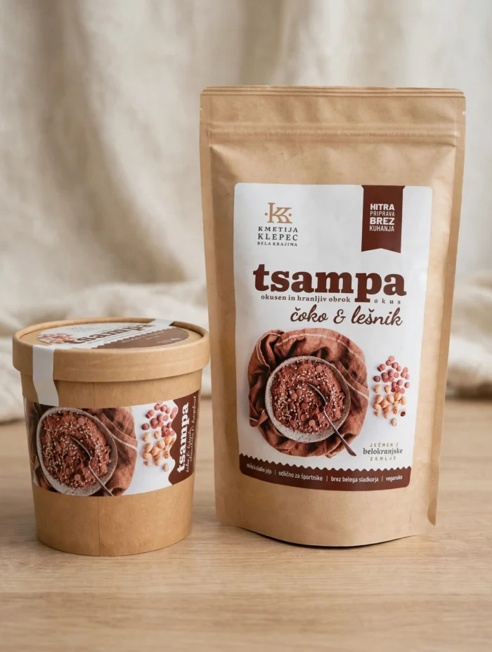 Tsampa čoko & lešnik