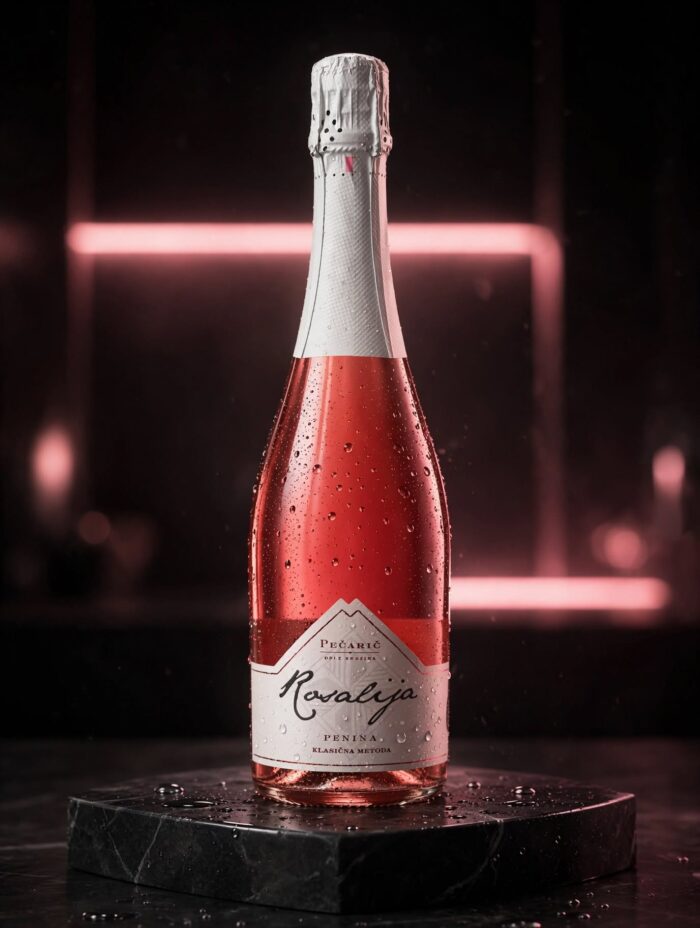 Peneče vino Rosalija Rose polsuho 750ml